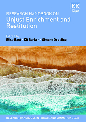 Research Handbook on Unjust Enrichment and Restitution